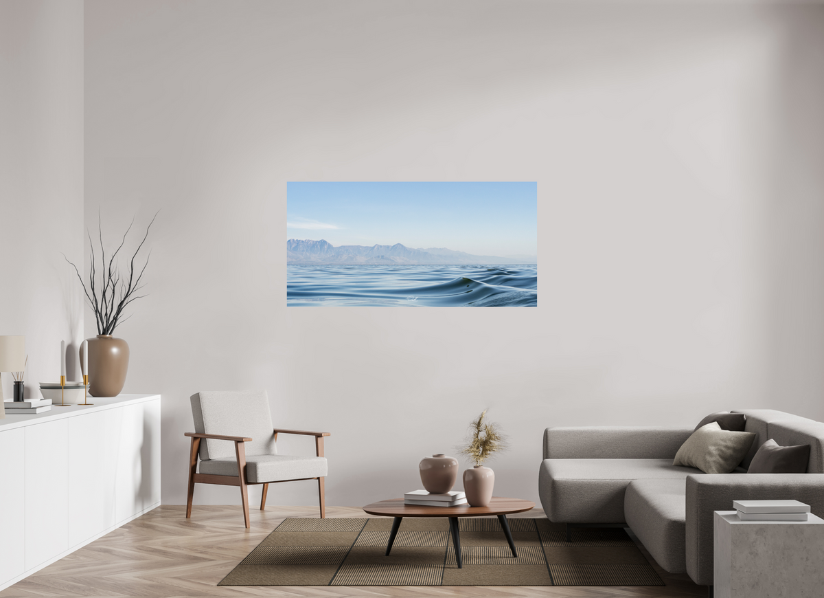 160 x 80 cm, Photo Print On Fuji Crystal DP II Still water are deep.