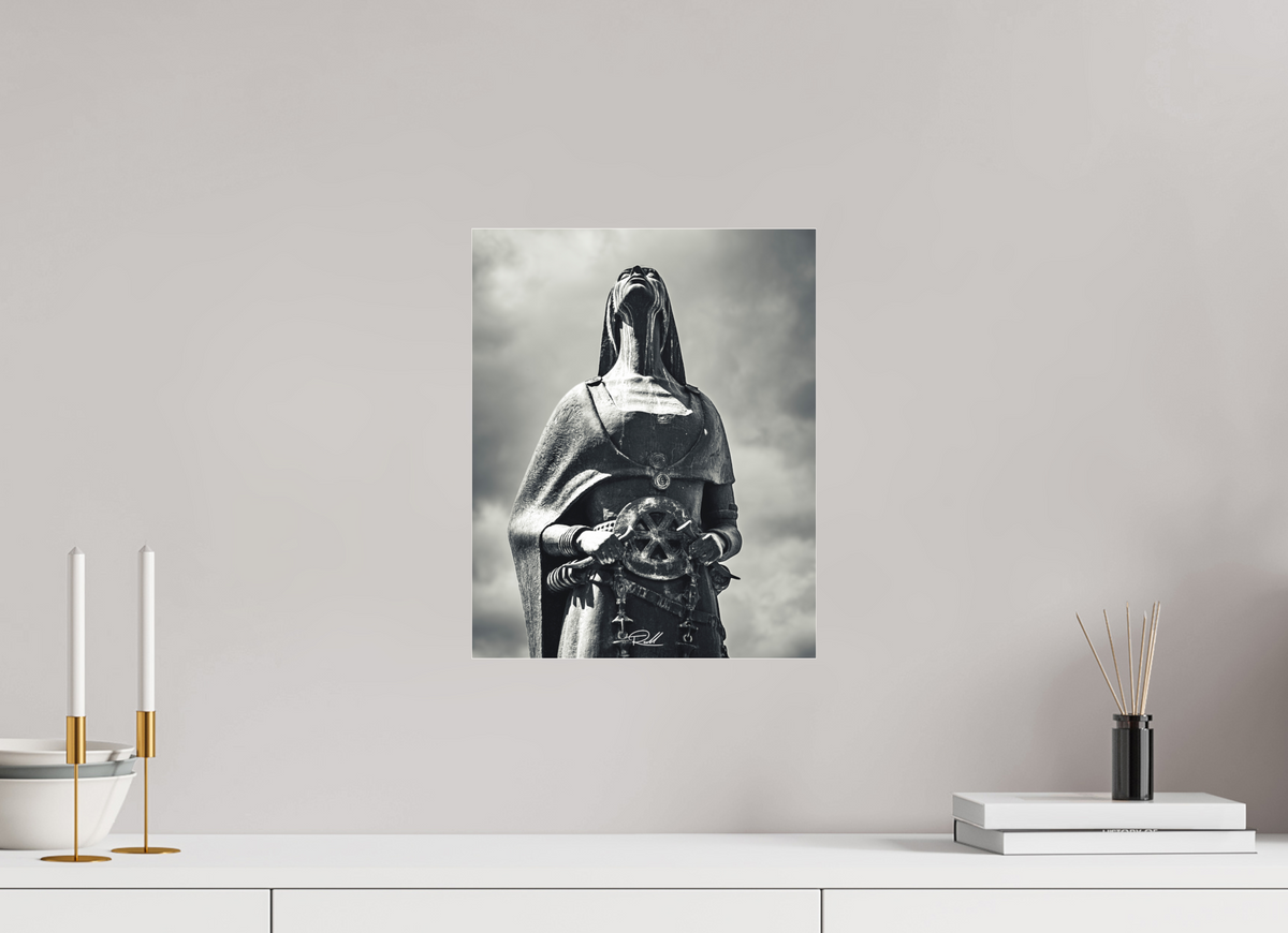 30 x 37,5 cm, Photo Print Under Acrylic Glass Tears for the World