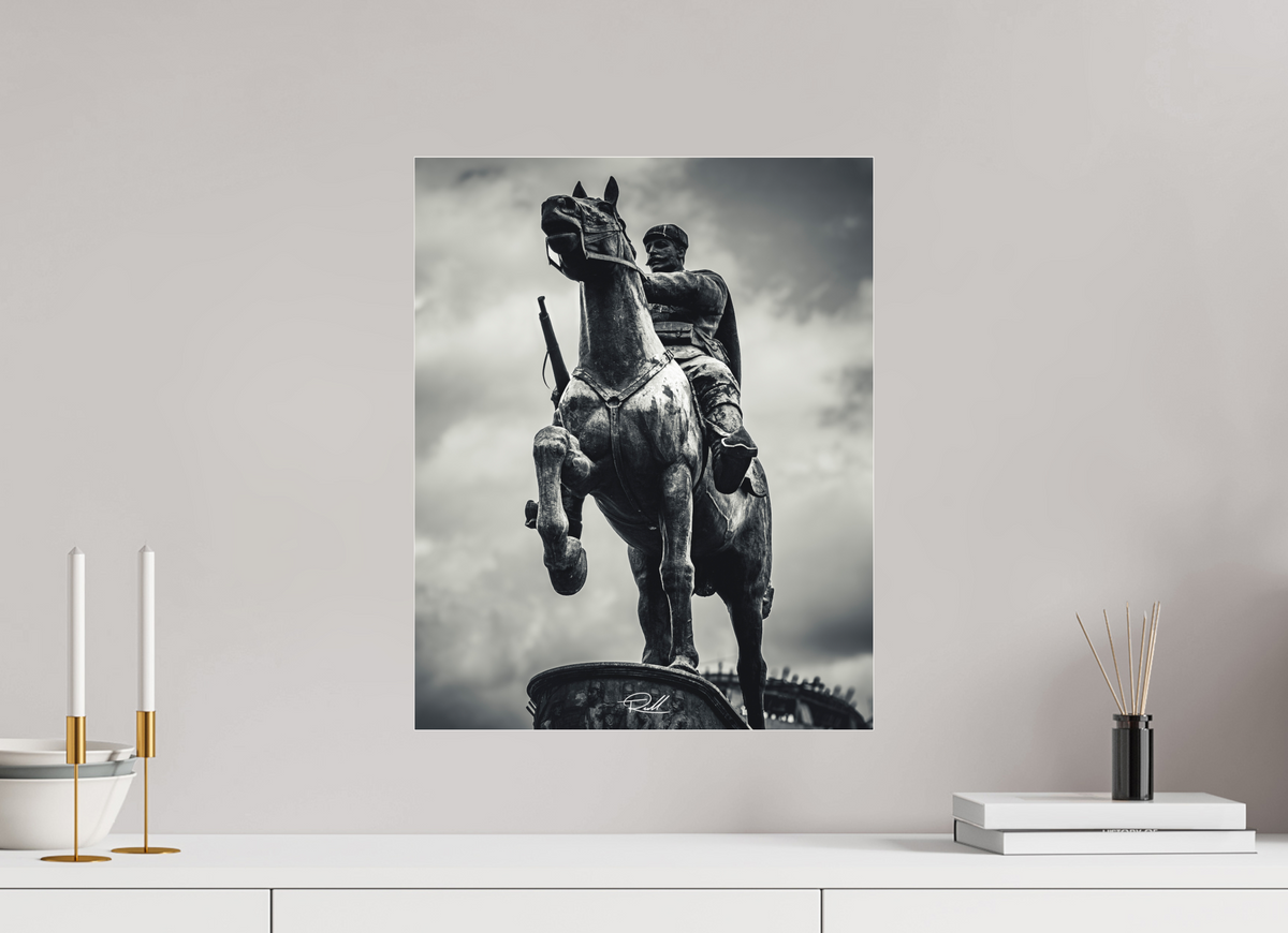 40 x 50 cm, Photo Print Under Acrylic Glass Revolutionary