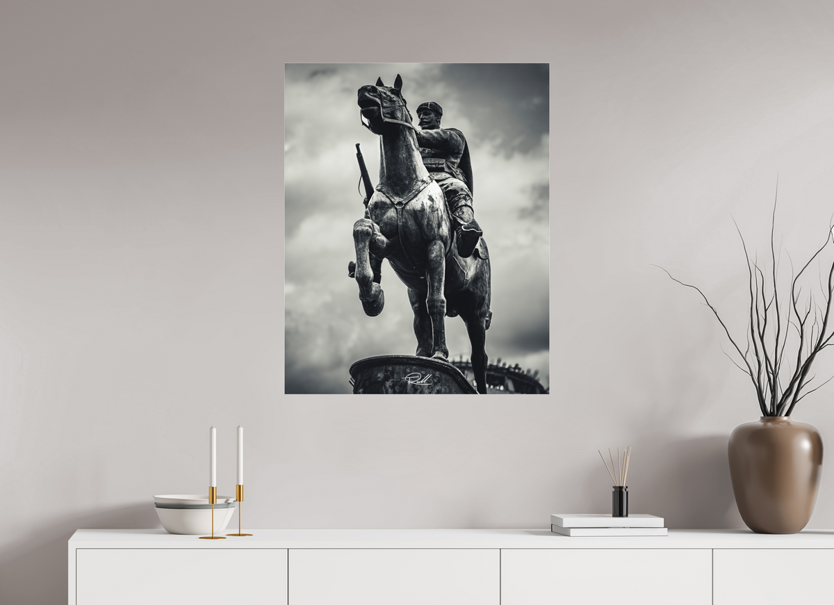 70 x 87,5 cm, Photo Print Under Acrylic Glass Revolutionary
