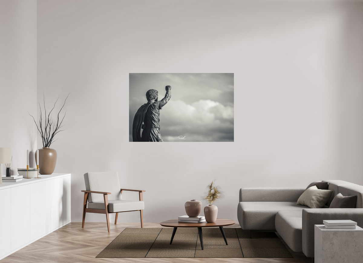 152,2 x 100 cm, Photo Print On Fuji Crystal DP II Defiance Cast in Stone