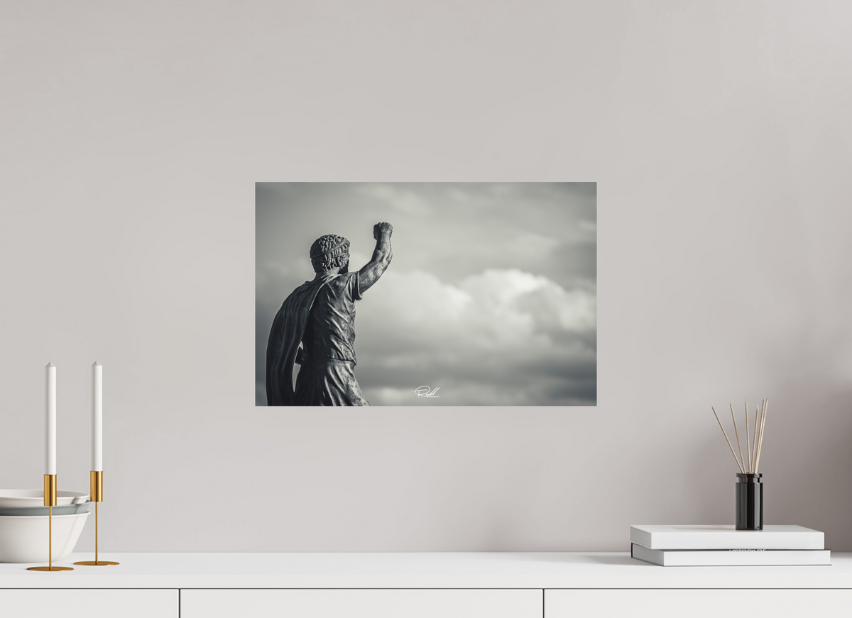 45,7 x 30 cm, Photo Print On Fuji Crystal DP II Defiance Cast in Stone