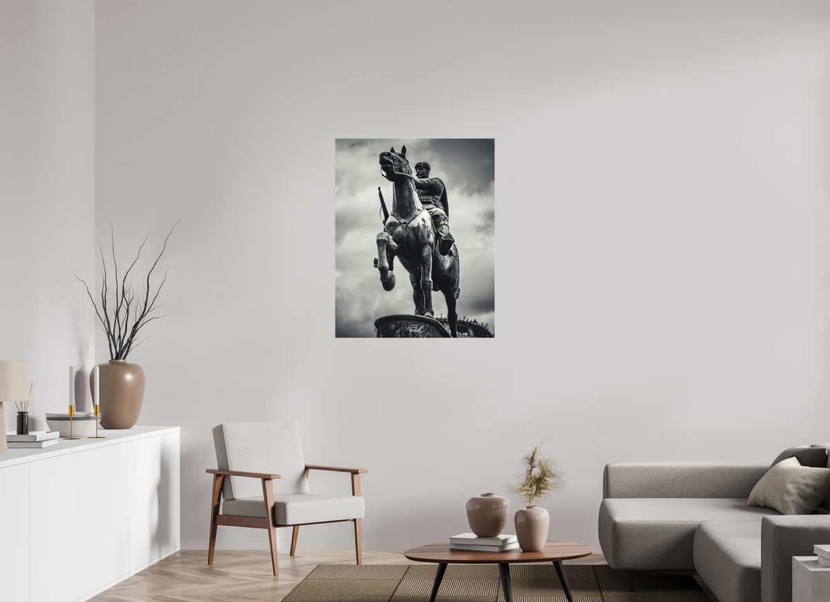 80 x 100 cm, Photo Print Under Acrylic Glass Revolutionary