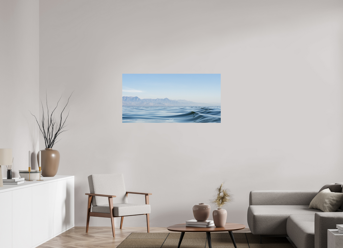 120 x 60 cm, Photo Print On Fuji Crystal DP II Still water are deep.