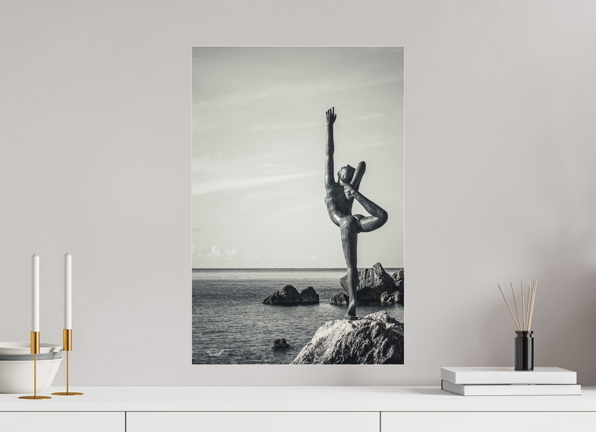 40 x 60 cm, Photo Print Under Acrylic Glass Budva Dancing Girl