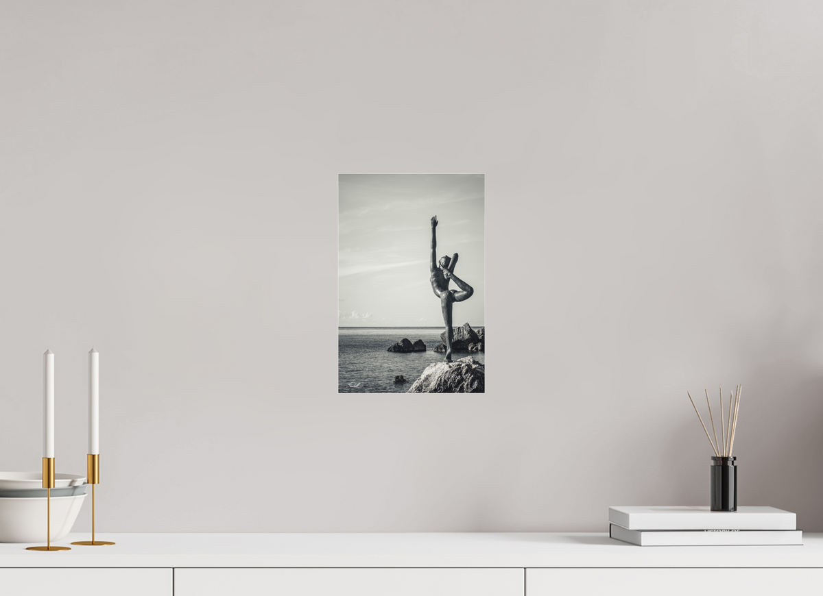 20 x 30 cm, Photo Print Under Acrylic Glass Budva Dancing Girl