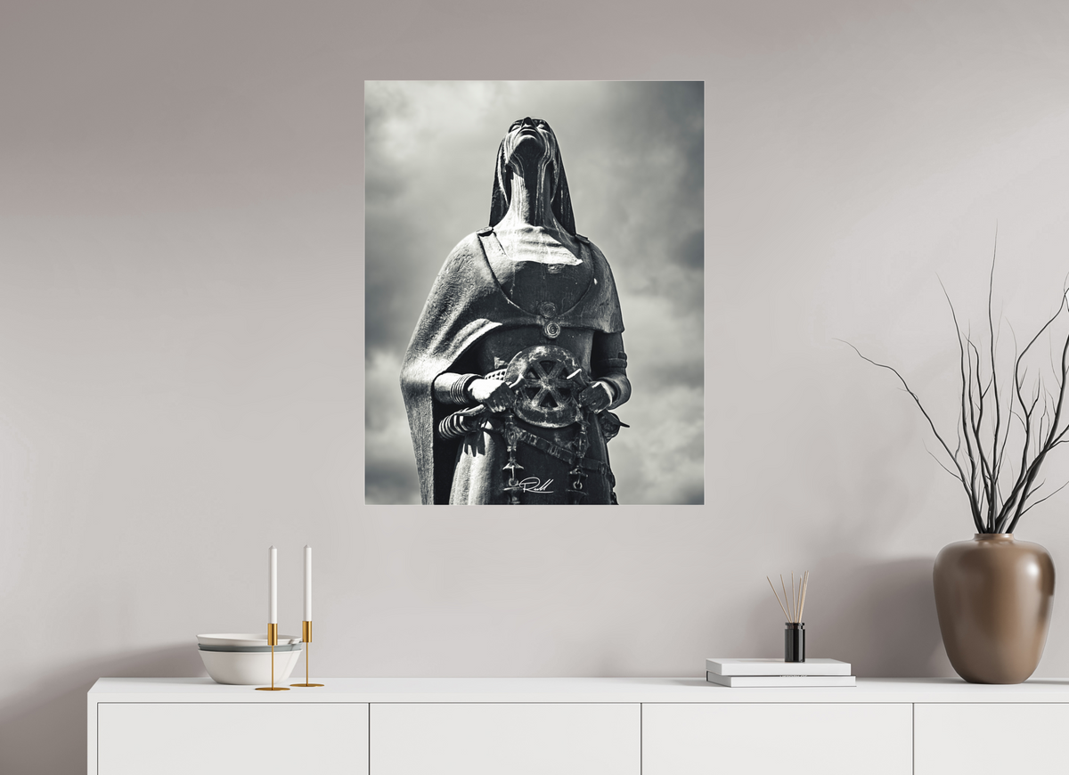 70 x 87,5 cm, Photo Print Under Acrylic Glass Tears for the World