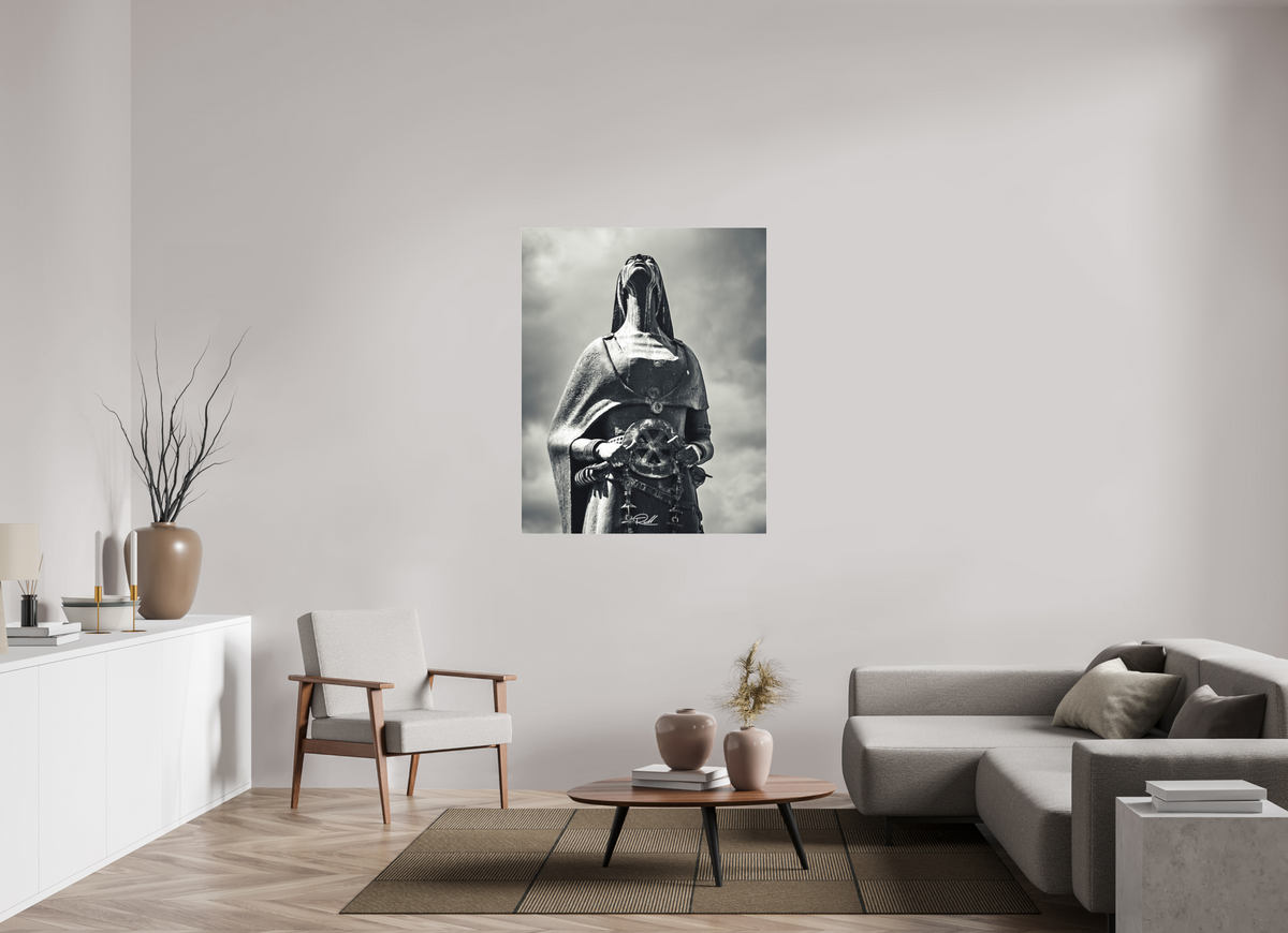 100 x 125 cm, Photo Print Under Acrylic Glass Tears for the World