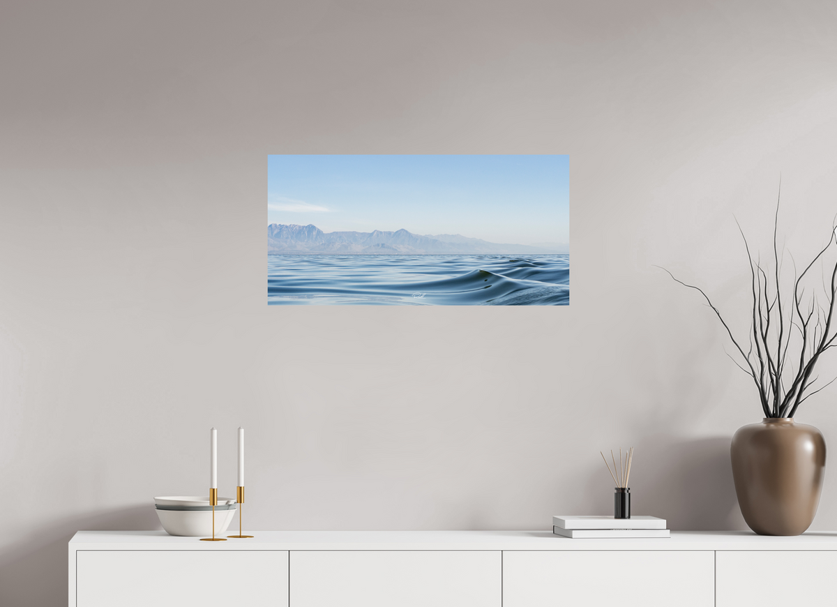80 x 40 cm, Photo Print On Fuji Crystal DP II Still water are deep.